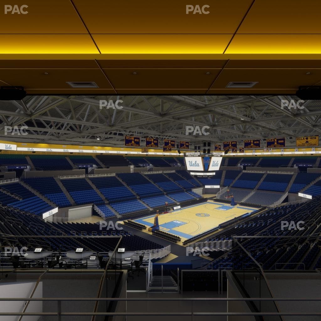 Pauley Pavilion - Section 206 B Seat View