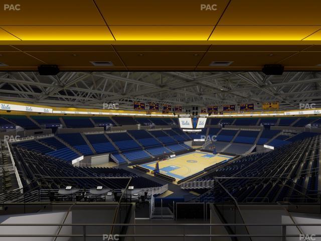 Pauley Pavilion - Section 206 B Seat View