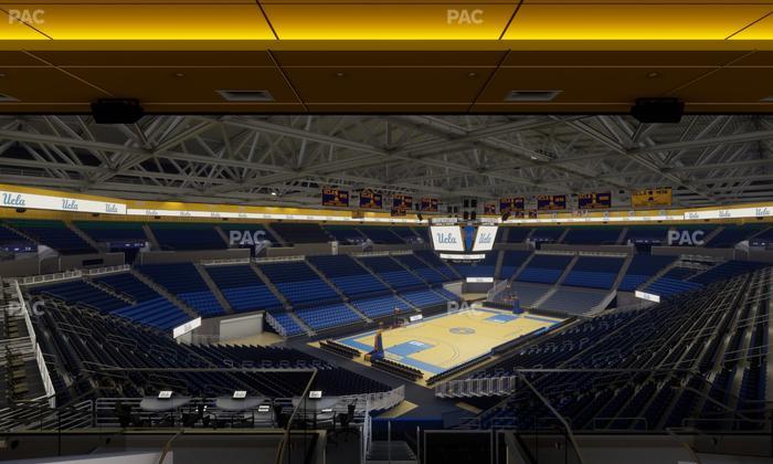 Pauley Pavilion - Section 206 B Seat View