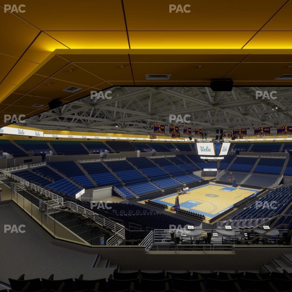 Pauley Pavilion - Section 206 C Seat View
