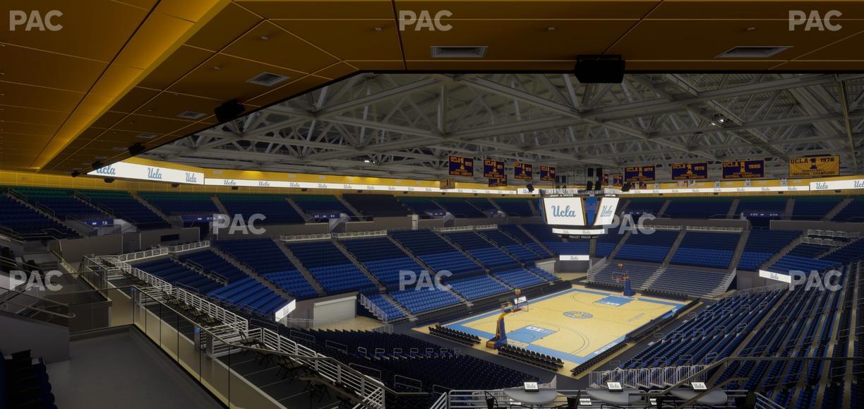 Pauley Pavilion - Section 206 C Seat View