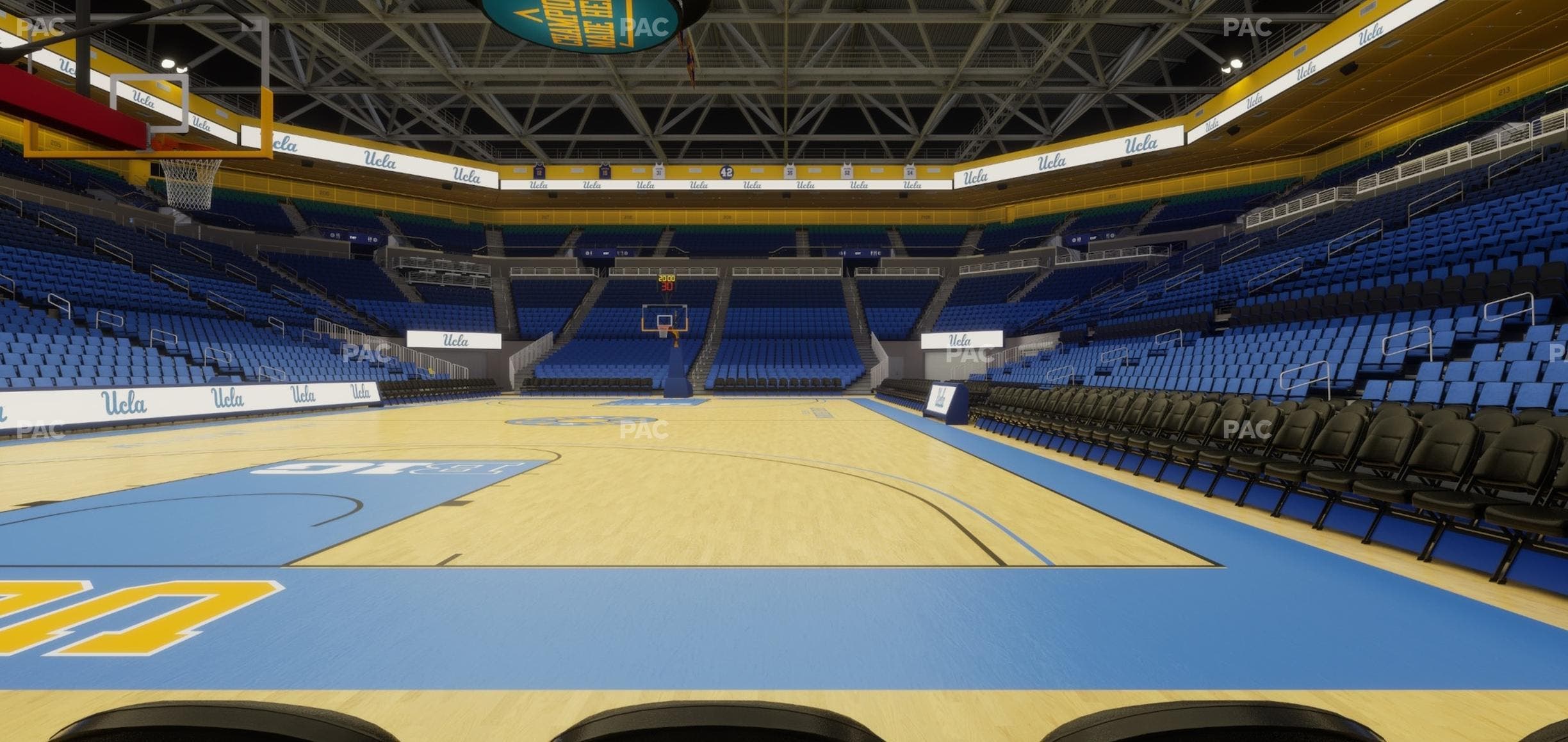 Pauley Pavilion - Section 21 Seat View