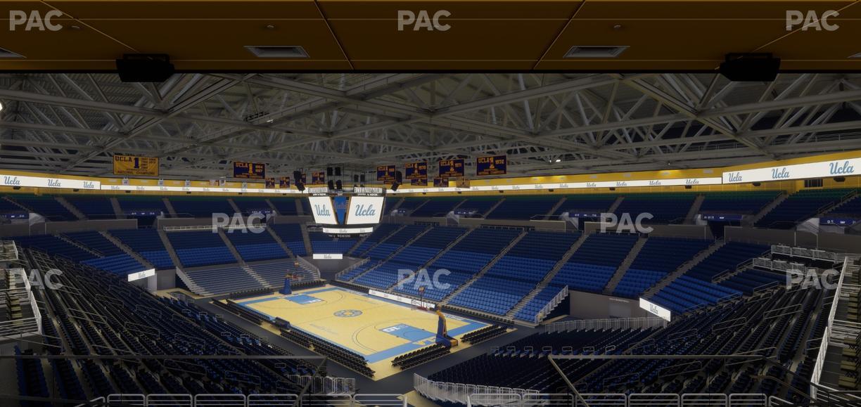 Pauley Pavilion - Section 211 B Seat View