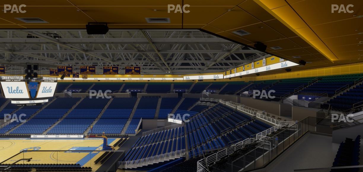 Pauley Pavilion - Section 212 Seat View