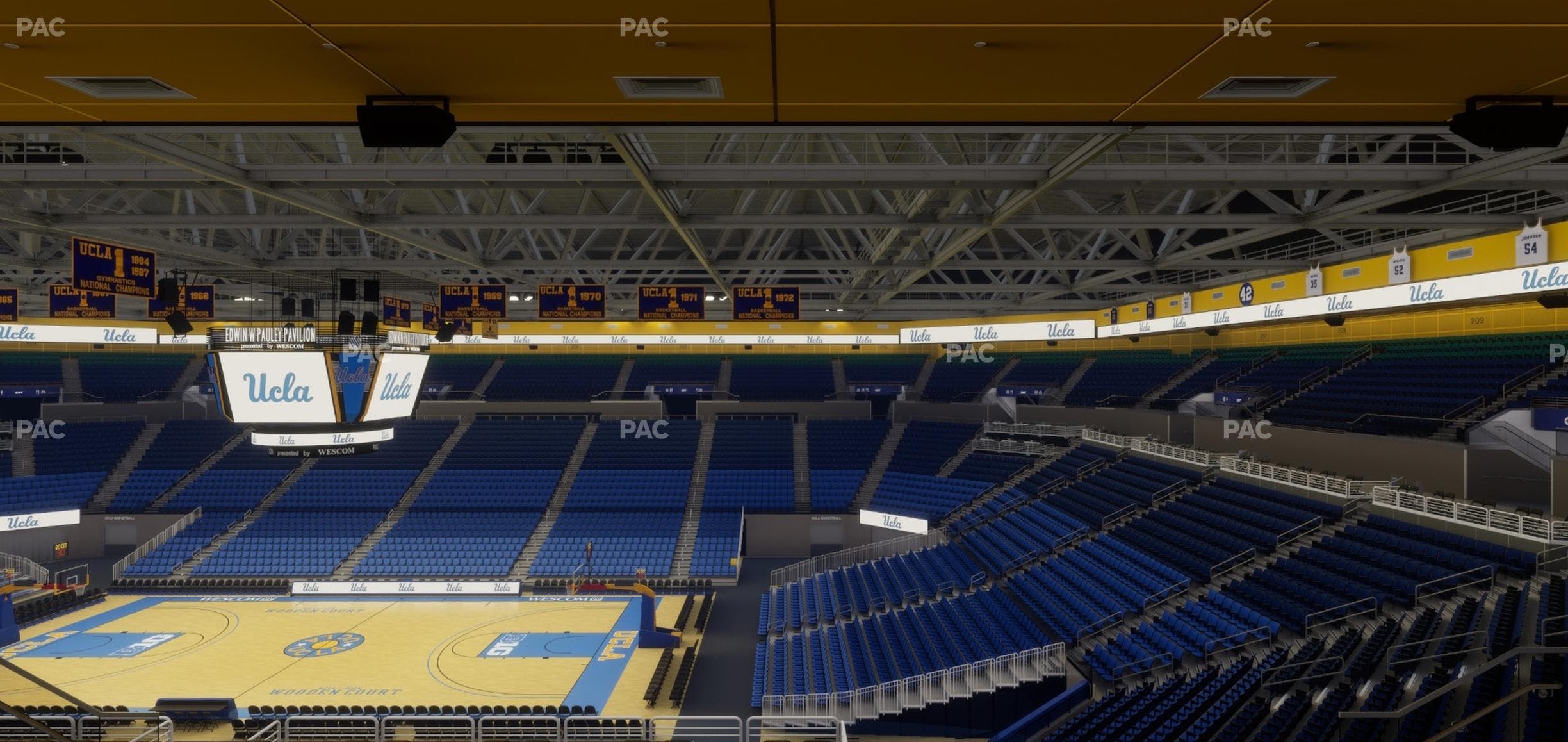Pauley Pavilion - Section 213 Seat View