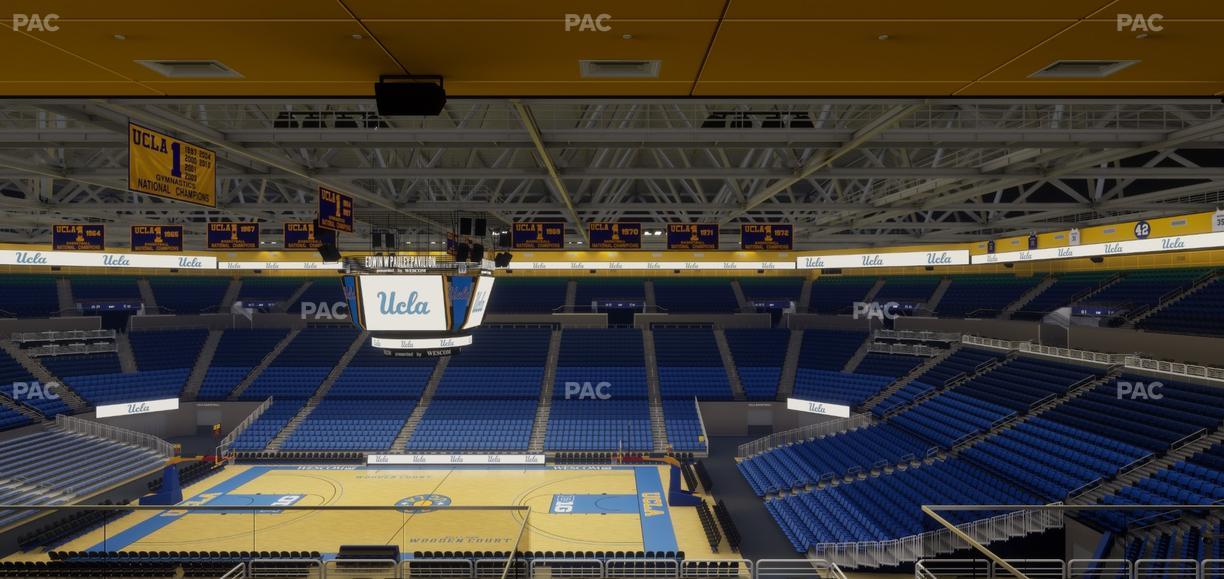 Pauley Pavilion - Section 214 Seat View