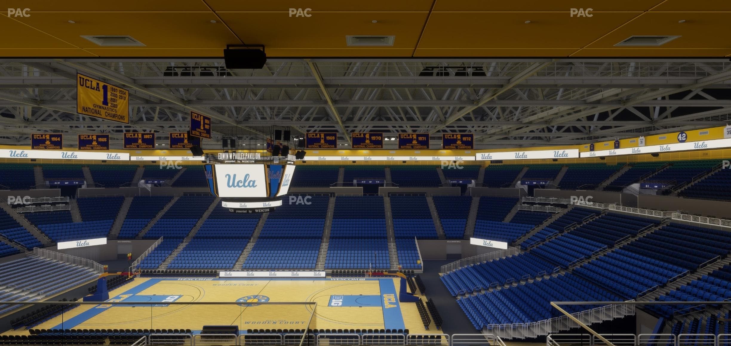 Pauley Pavilion - Section 214 Seat View