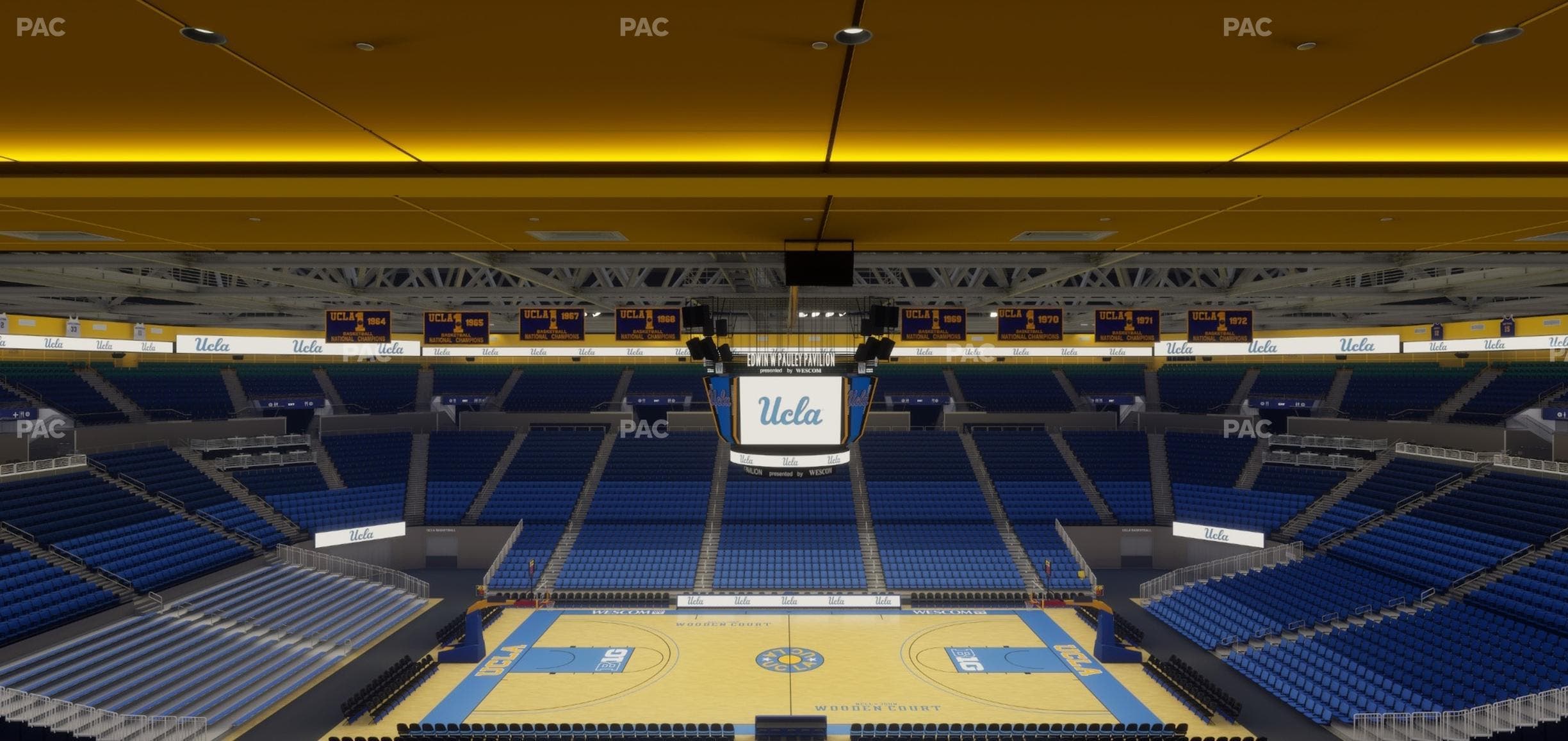 Pauley Pavilion - Section 215 Seat View