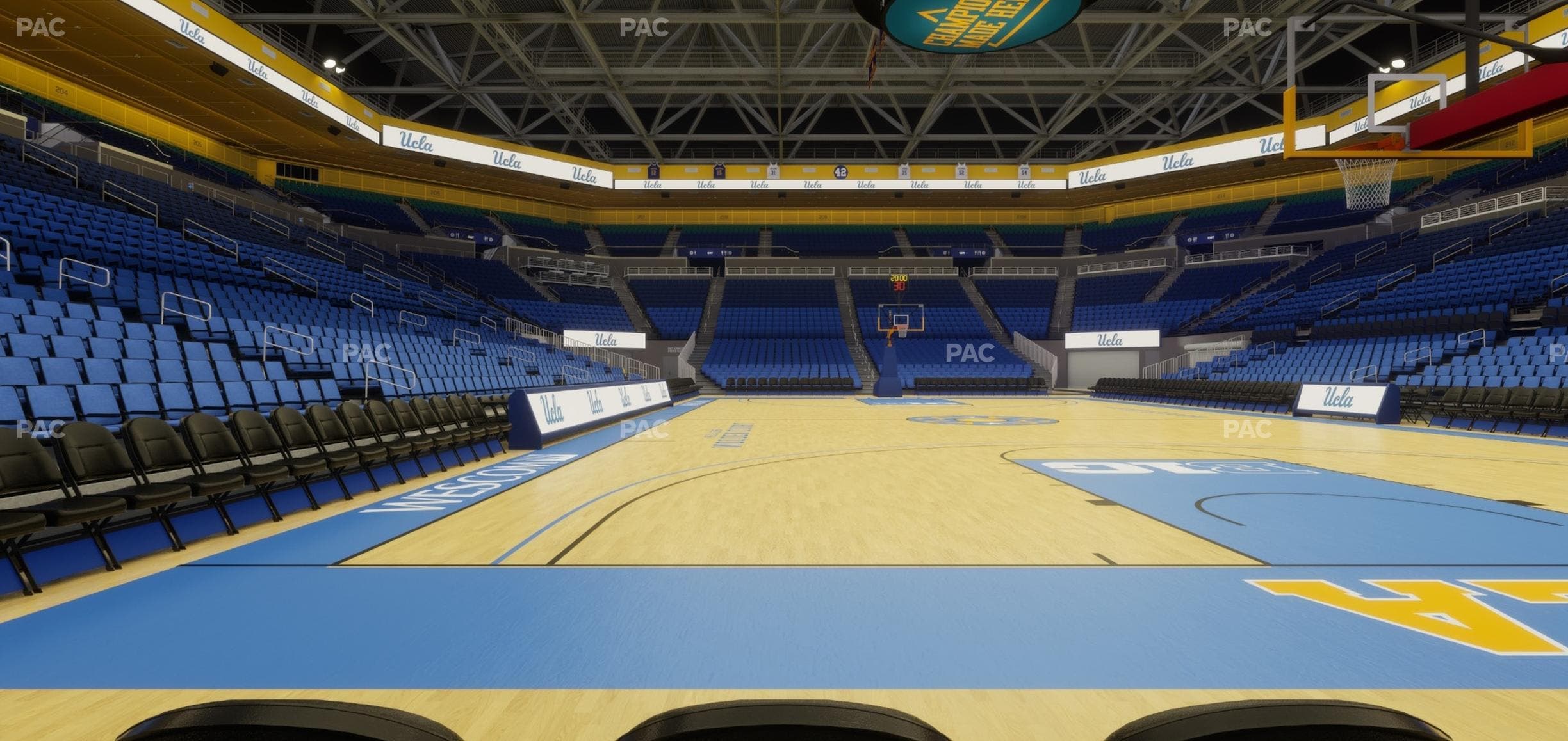 Pauley Pavilion - Section 22 Seat View
