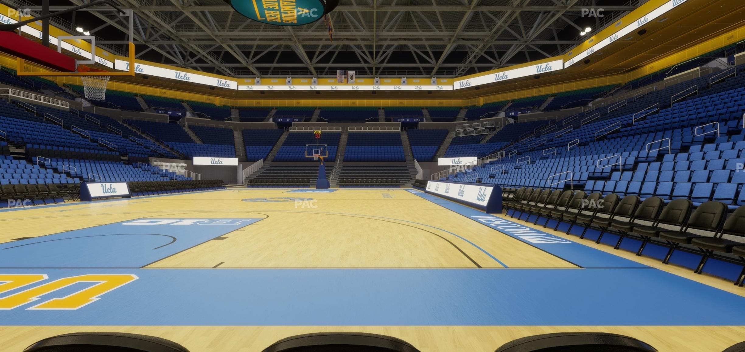 Pauley Pavilion - Section 8 Seat View