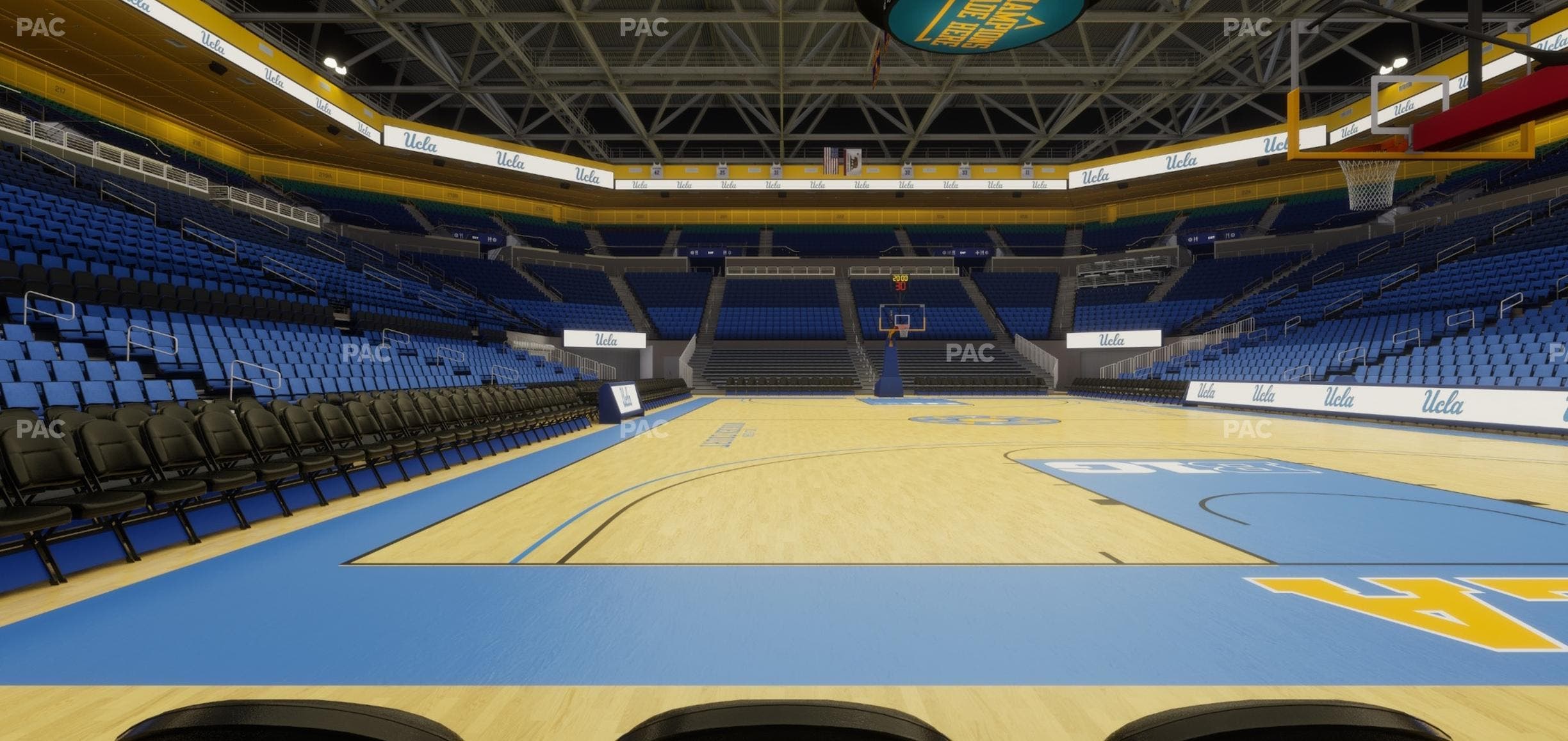 Pauley Pavilion - Section 9 Seat View