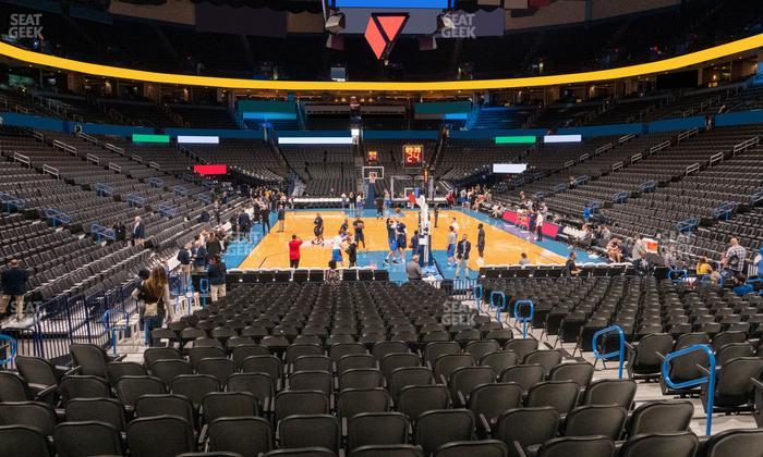 Paycom Center - Section 101 Seat View