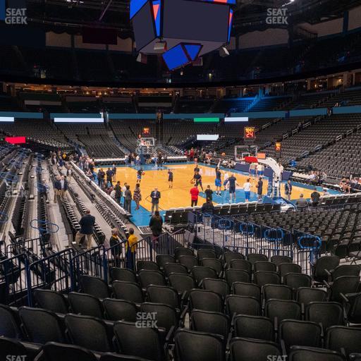 Paycom Center - Section 102 Seat View