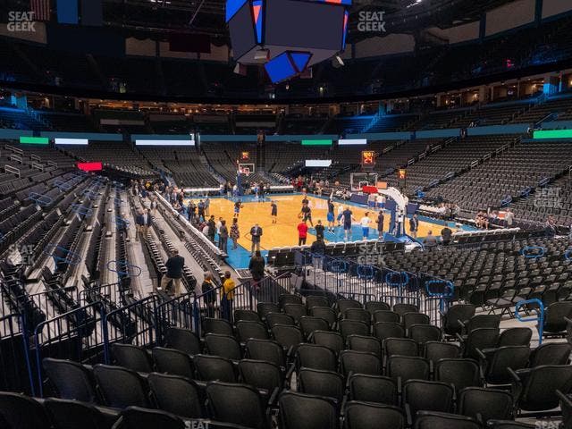 Paycom Center - Section 102 Seat View