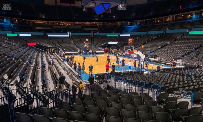 Paycom Center - Section 102 Seat View