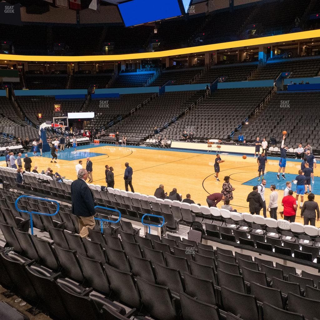 Paycom Center - Section 104 Seat View