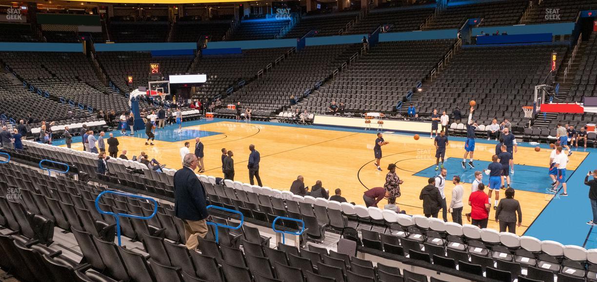Paycom Center - Section 104 Seat View