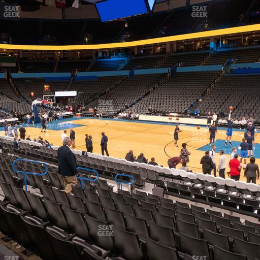 Paycom Center - Section 104 Seat View