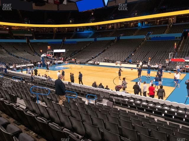 Paycom Center - Section 104 Seat View