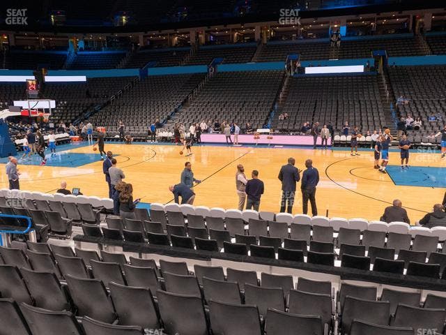 Paycom Center - Section 105 Seat View