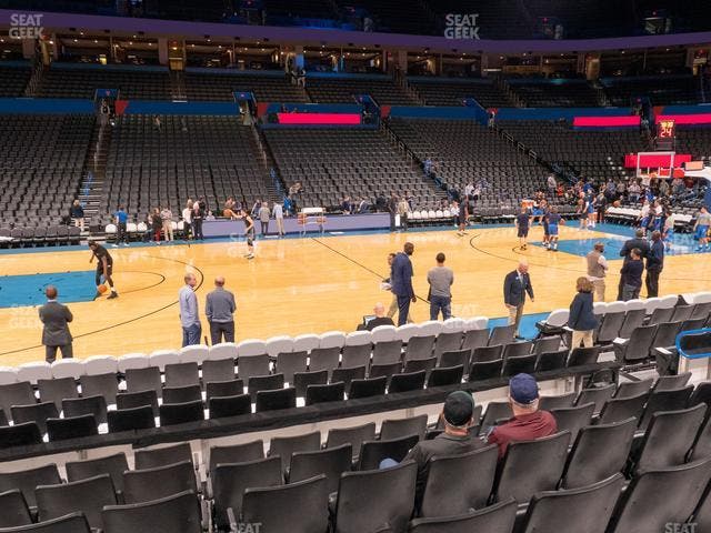 Paycom Center - Section 106 Seat View