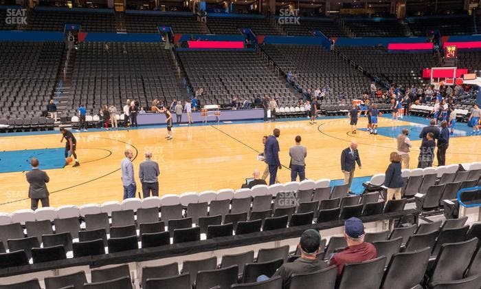 Paycom Center - Section 106 Seat View