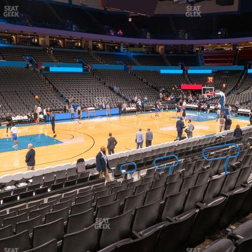 Paycom Center - Section 107 Seat View