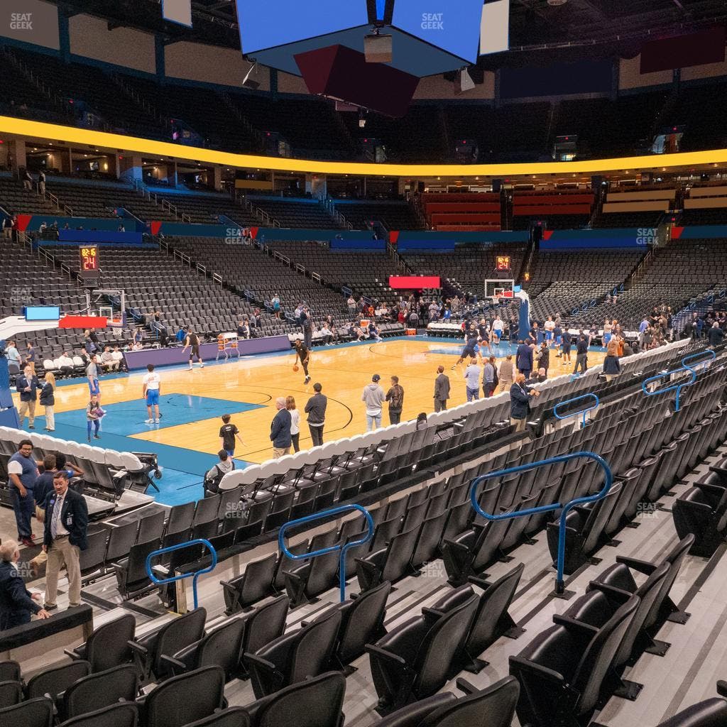 Paycom Center - Section 108 Seat View