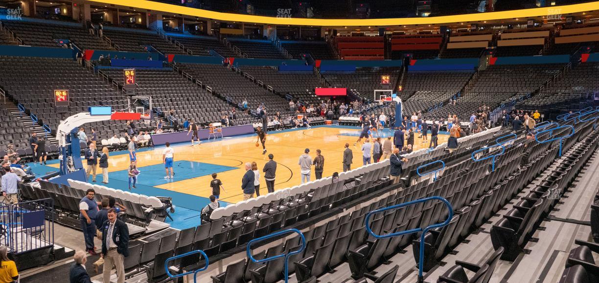 Paycom Center - Section 108 Seat View