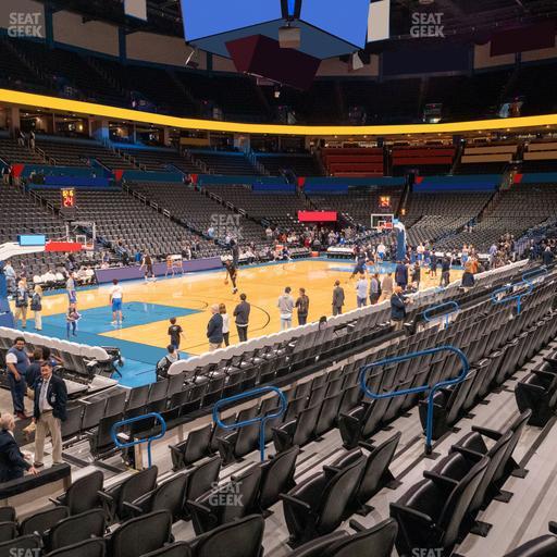 Paycom Center - Section 108 Seat View