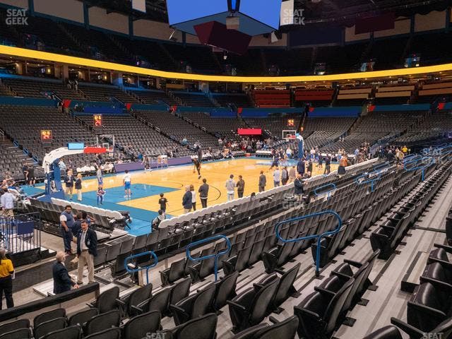 Paycom Center - Section 108 Seat View