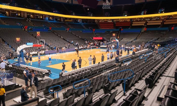 Paycom Center - Section 108 Seat View