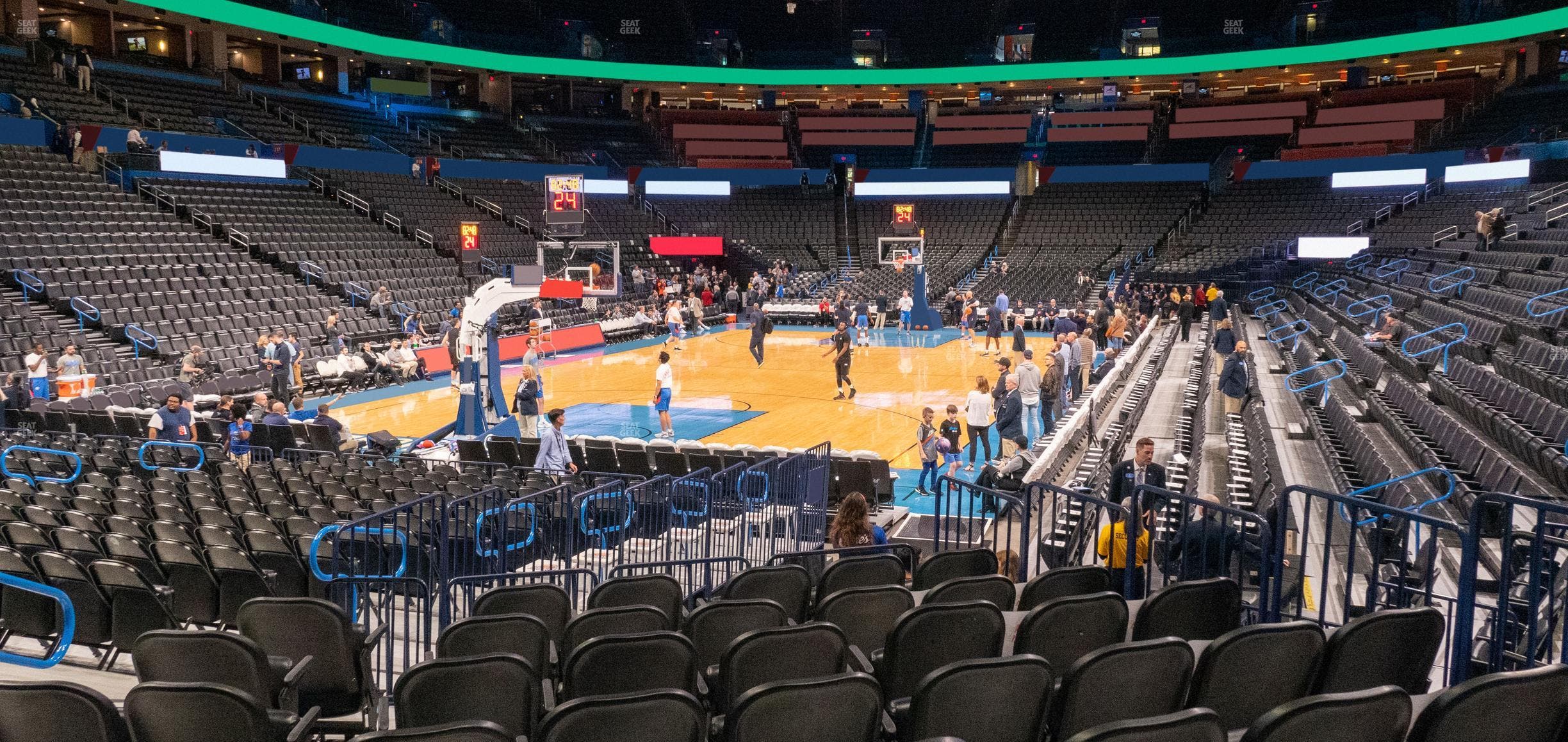 Paycom Center - Section 109 Seat View