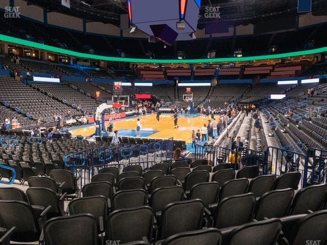 Paycom Center - Section 109 Seat View