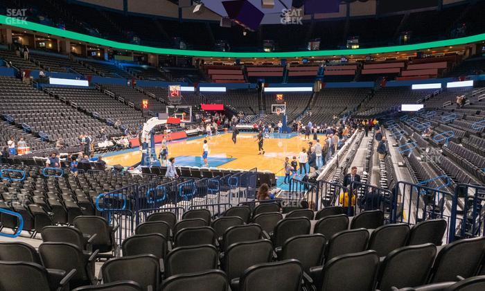 Paycom Center - Section 109 Seat View