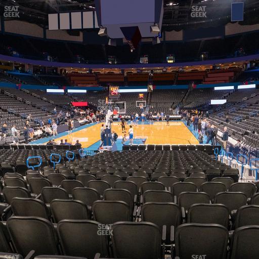 Paycom Center - Section 110 Seat View