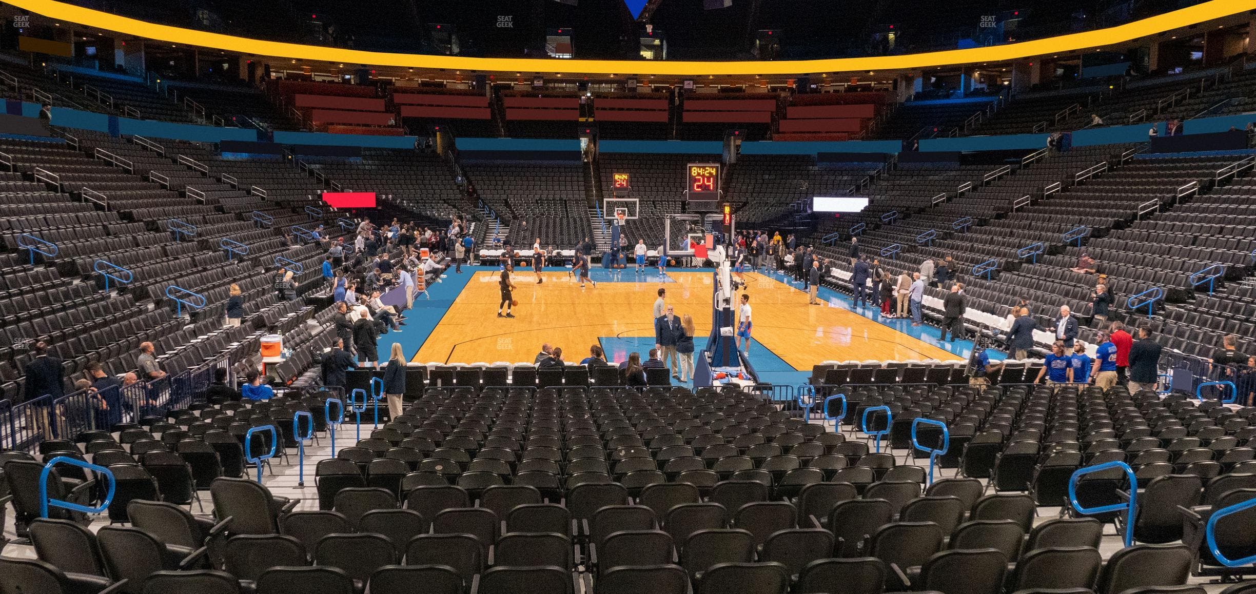 Paycom Center - Section 111 Seat View