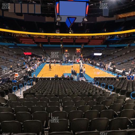 Paycom Center - Section 111 Seat View