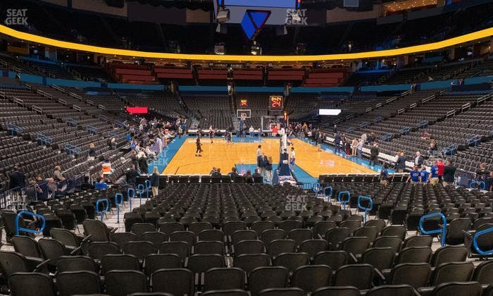 Paycom Center - Section 111 Seat View