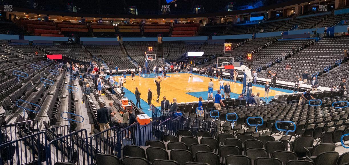 Paycom Center - Section 112 Seat View