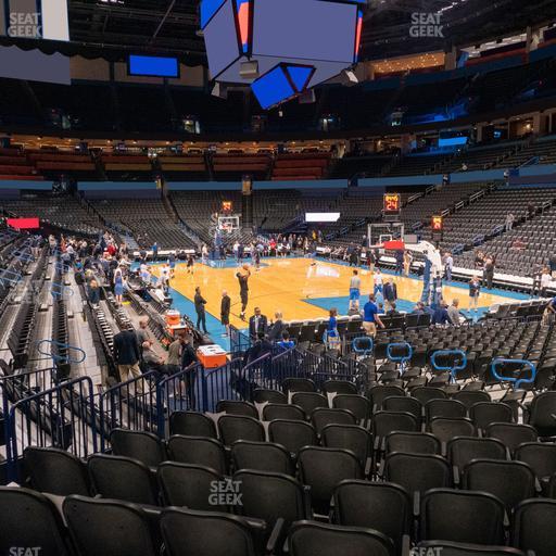 Paycom Center - Section 112 Seat View