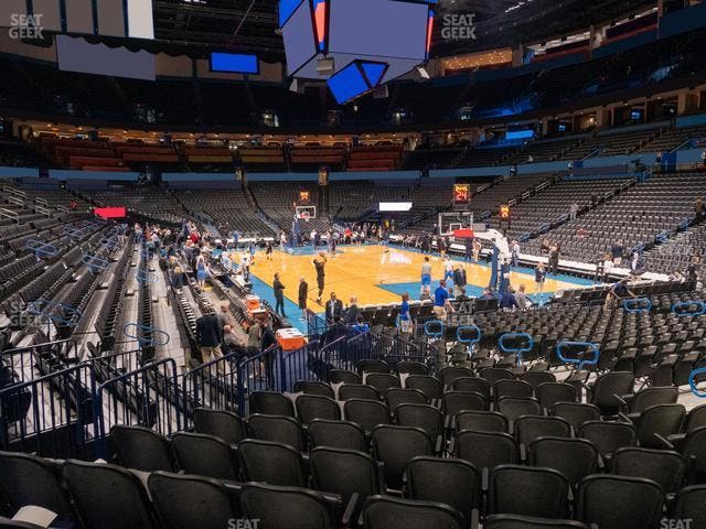 Paycom Center - Section 112 Seat View