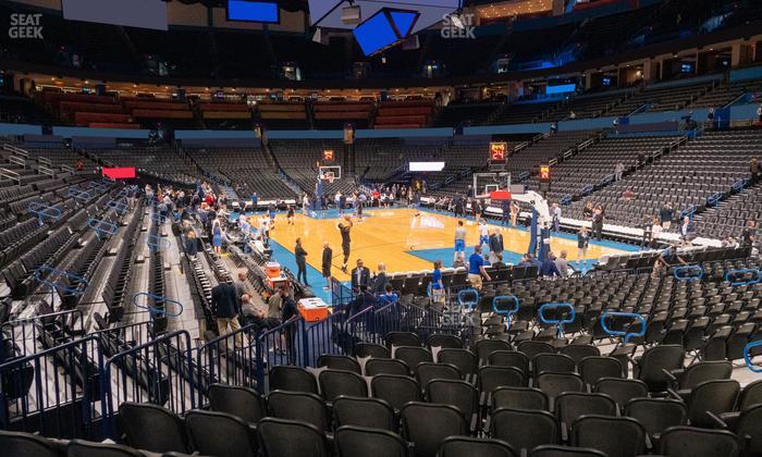 Paycom Center - Section 112 Seat View