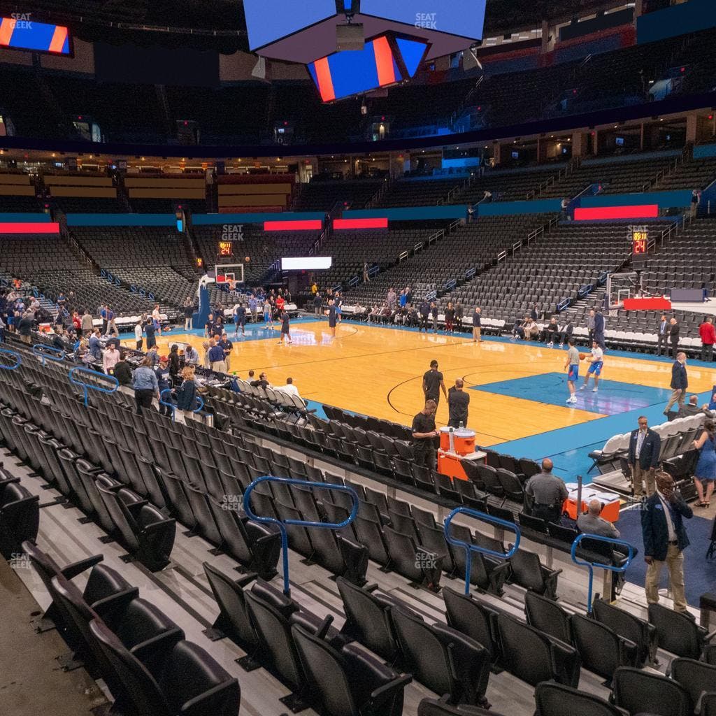 Paycom Center - Section 113 Seat View