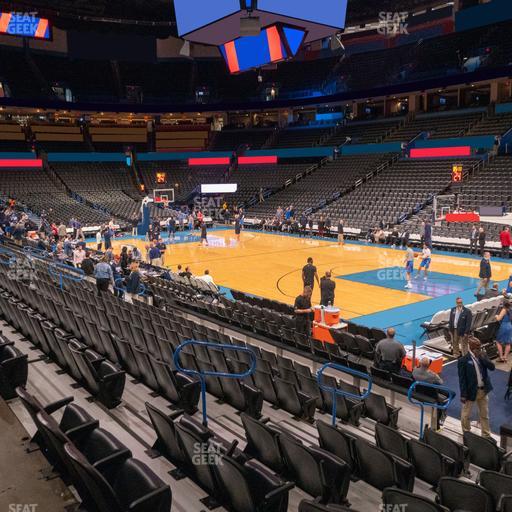 Paycom Center - Section 113 Seat View