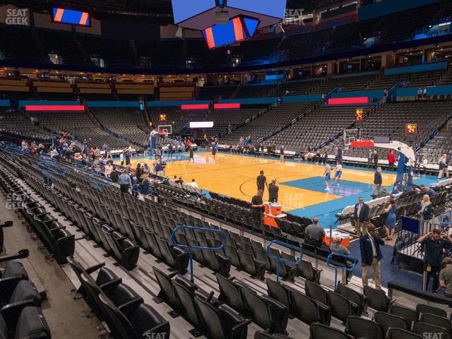 Paycom Center - Section 113 Seat View