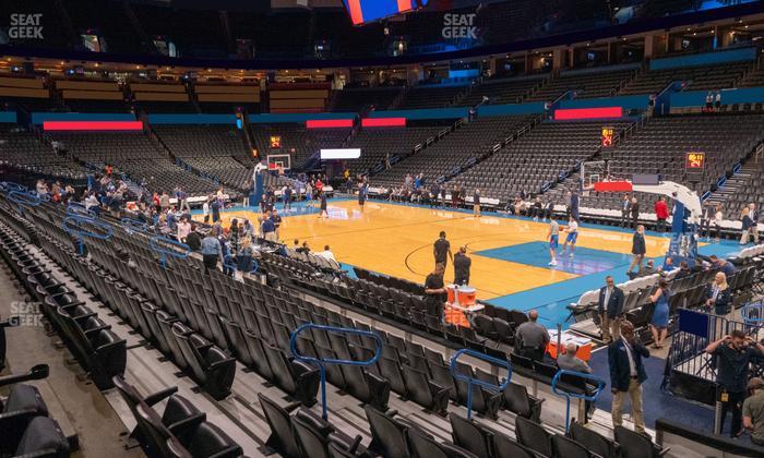 Paycom Center - Section 113 Seat View