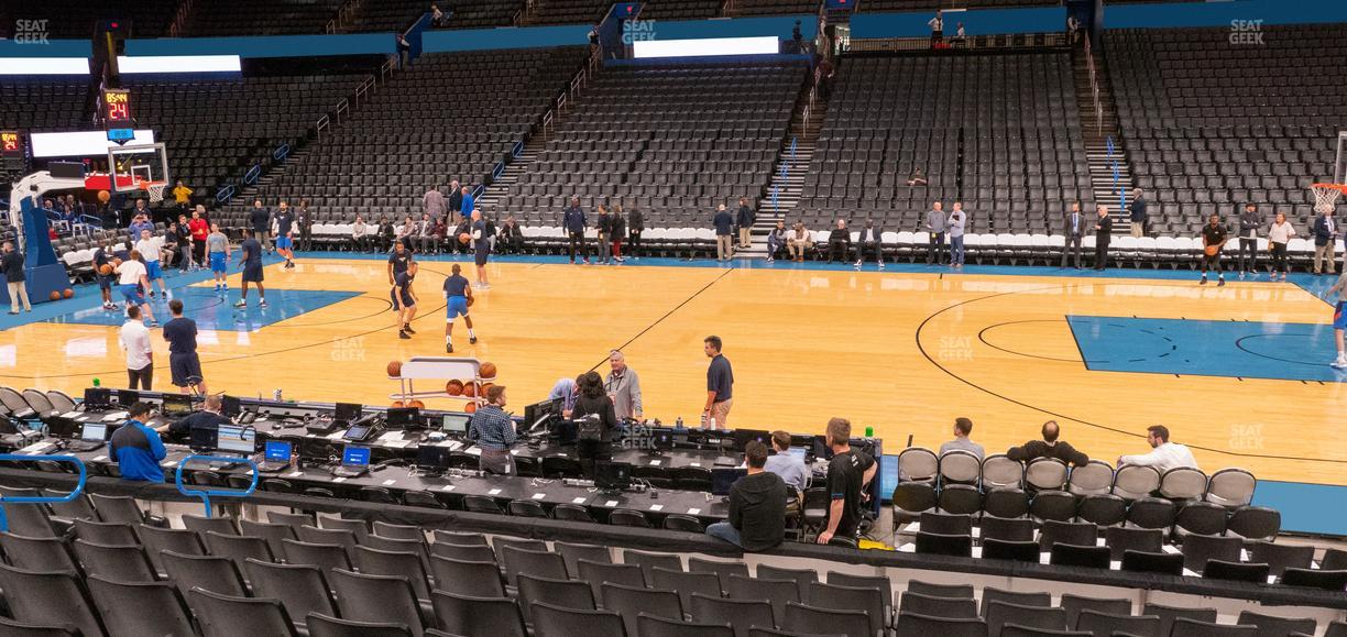 Paycom Center - Section 115 Seat View