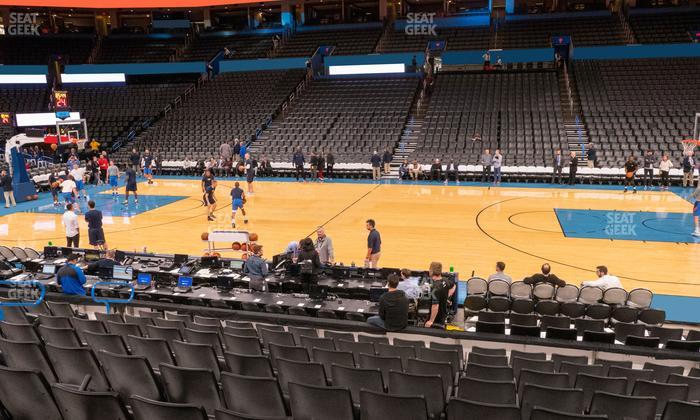 Paycom Center - Section 115 Seat View