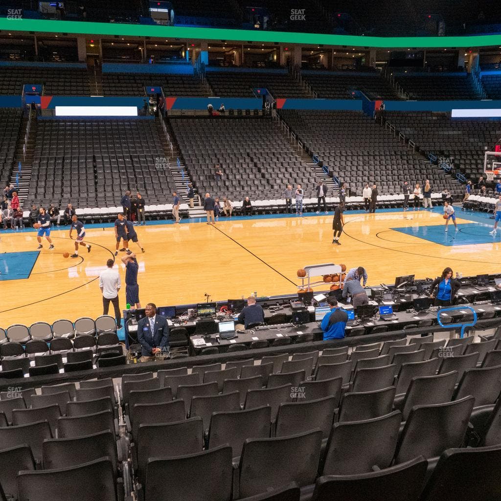 Paycom Center - Section 116 Seat View